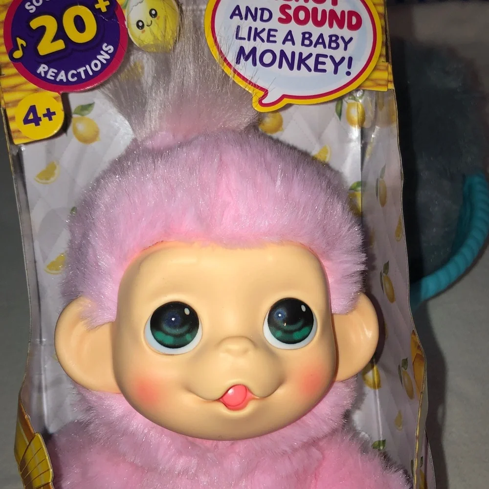 Little live, pets, baby monkey really real puppy mini aurora new